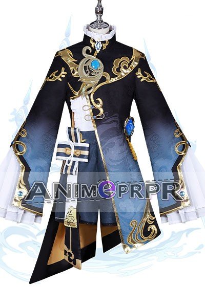 Genshin Impact Xingqiu Feiyun Commerce Guild Cosplay Costume
