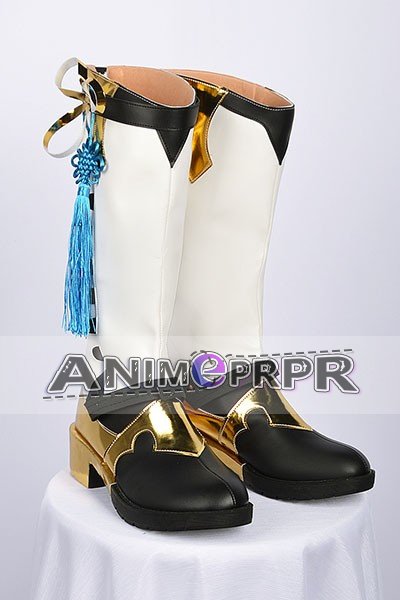 Genshin Impact Xingqiu Cosplay Shoes