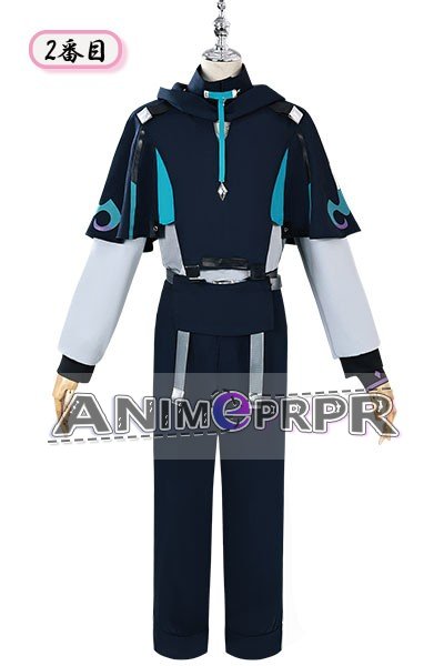 Genshin Impact Keep Collaboration Qiqi and Xiao Costume