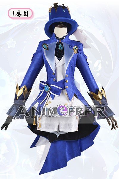 Genshin Impact Furina Focalors Cosplay Costume