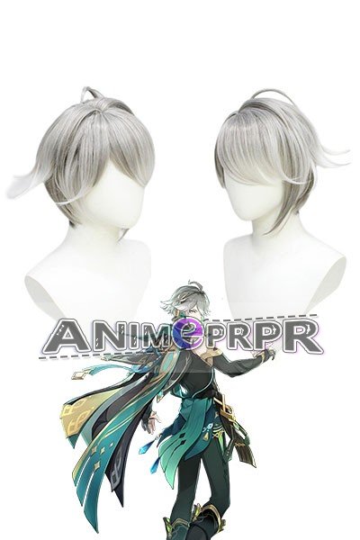 Genshin Impact Alhaitham Cosplay Wig