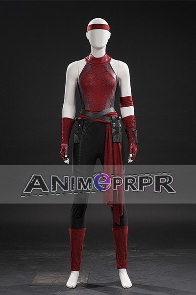 Marvel Daredevil: Born Again Season 3 Elektra Cosplay Costume