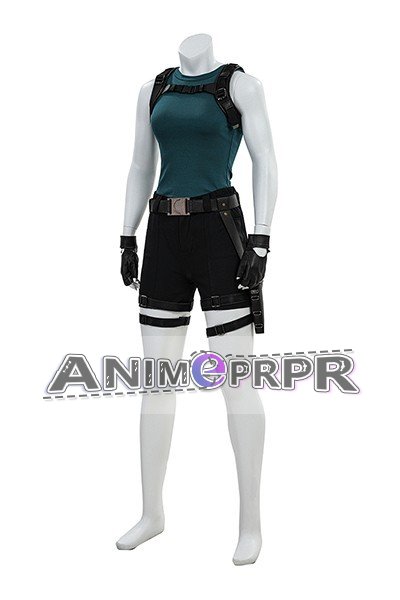 Tomb Raider Lara Croft Live-Action Cosplay Costume