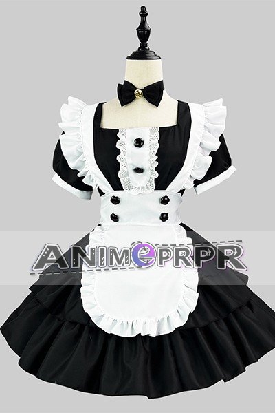 Akihabara Style Cake Skirt Lolita Maid Cosplay
