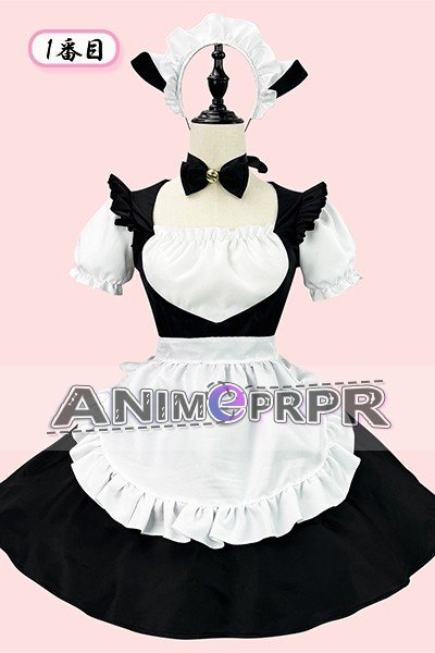 Black Cat Maid Lolita Dress