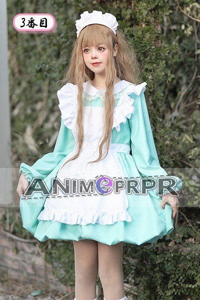 Christmas Lolita Maid Cosplay
