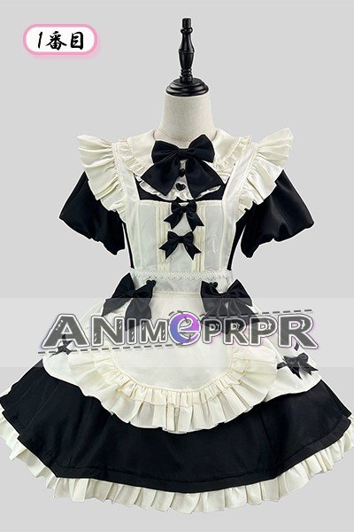 French Lolita Flying Sleeve Maid Dress