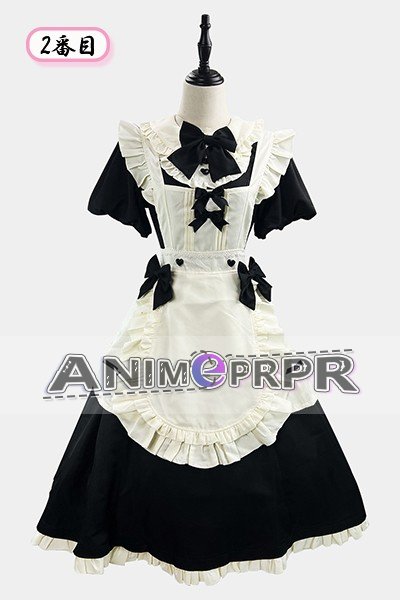 French Lolita Flying Sleeve Maid Dress