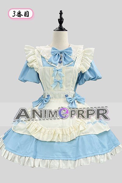 French Lolita Flying Sleeve Maid Dress