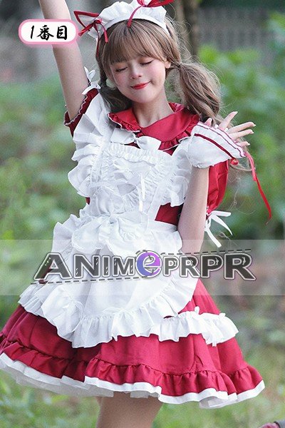 Japanese Akihabara Style Maid Cosplay