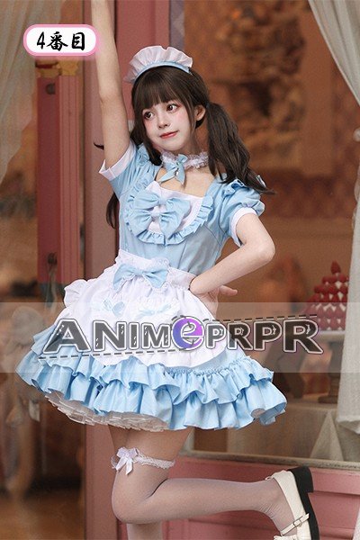 Japanese Sexy Cream Lolita Maid