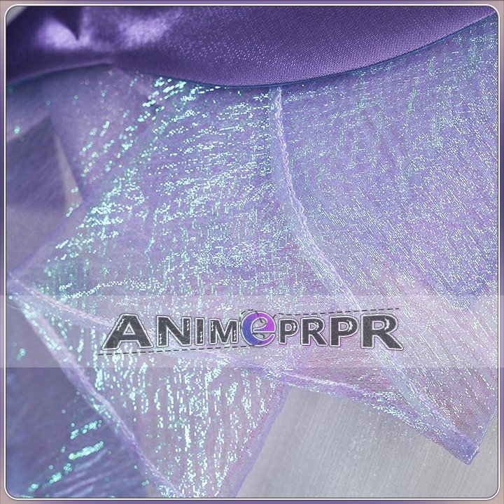  light purple lake blue gradient dress
