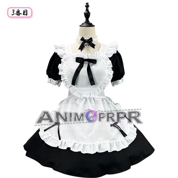  anime maid cosplay dress