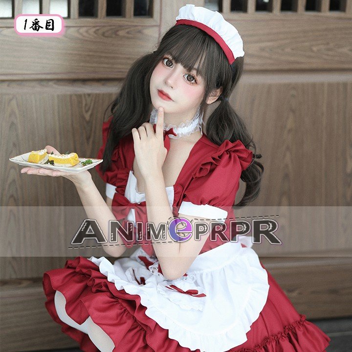 Japanese lolita maid dress
