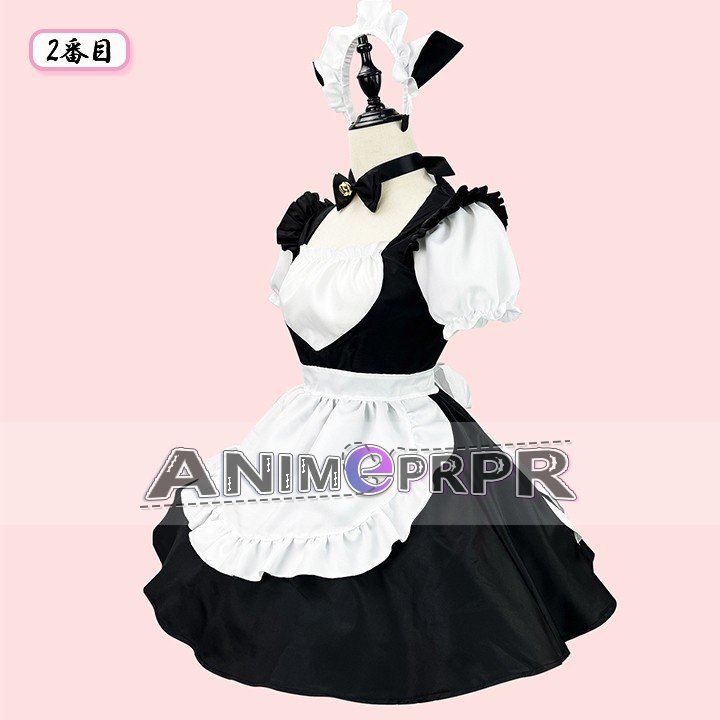 kawaii lolita maid dress