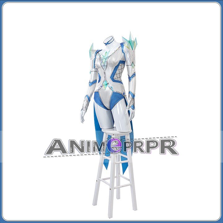  White Queen Crystal Bodysuit